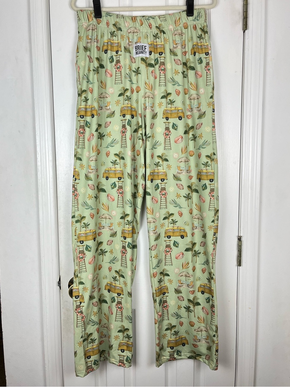 Brief Insanity American Mills Tropical Beach Resort Loungewear Pajama Pants